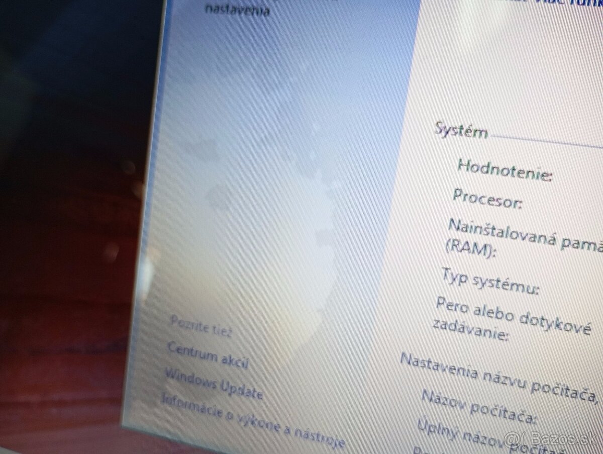 predám notebook ASUS K50I , WINDOWS 7 , NVIDIA - 7