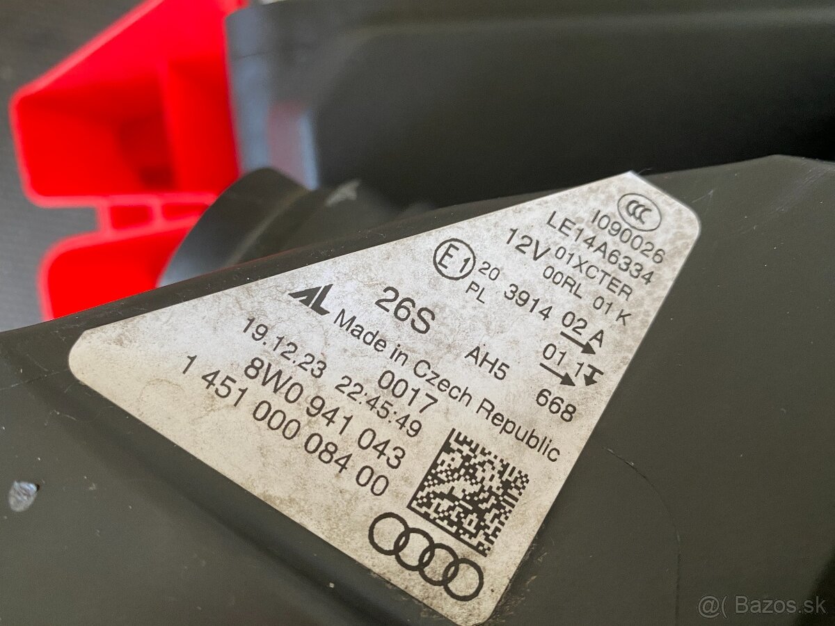 Audi A4 B9 8W nárazník svetlo - 7