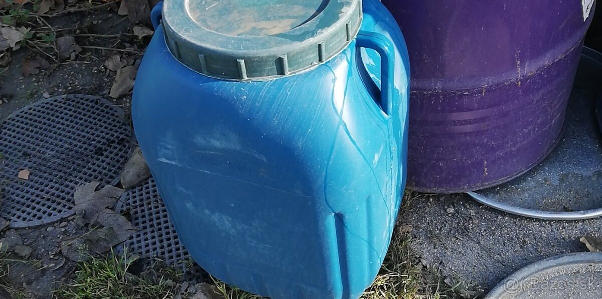 Plastové sudy 65L +možnosť dopraviť - 7