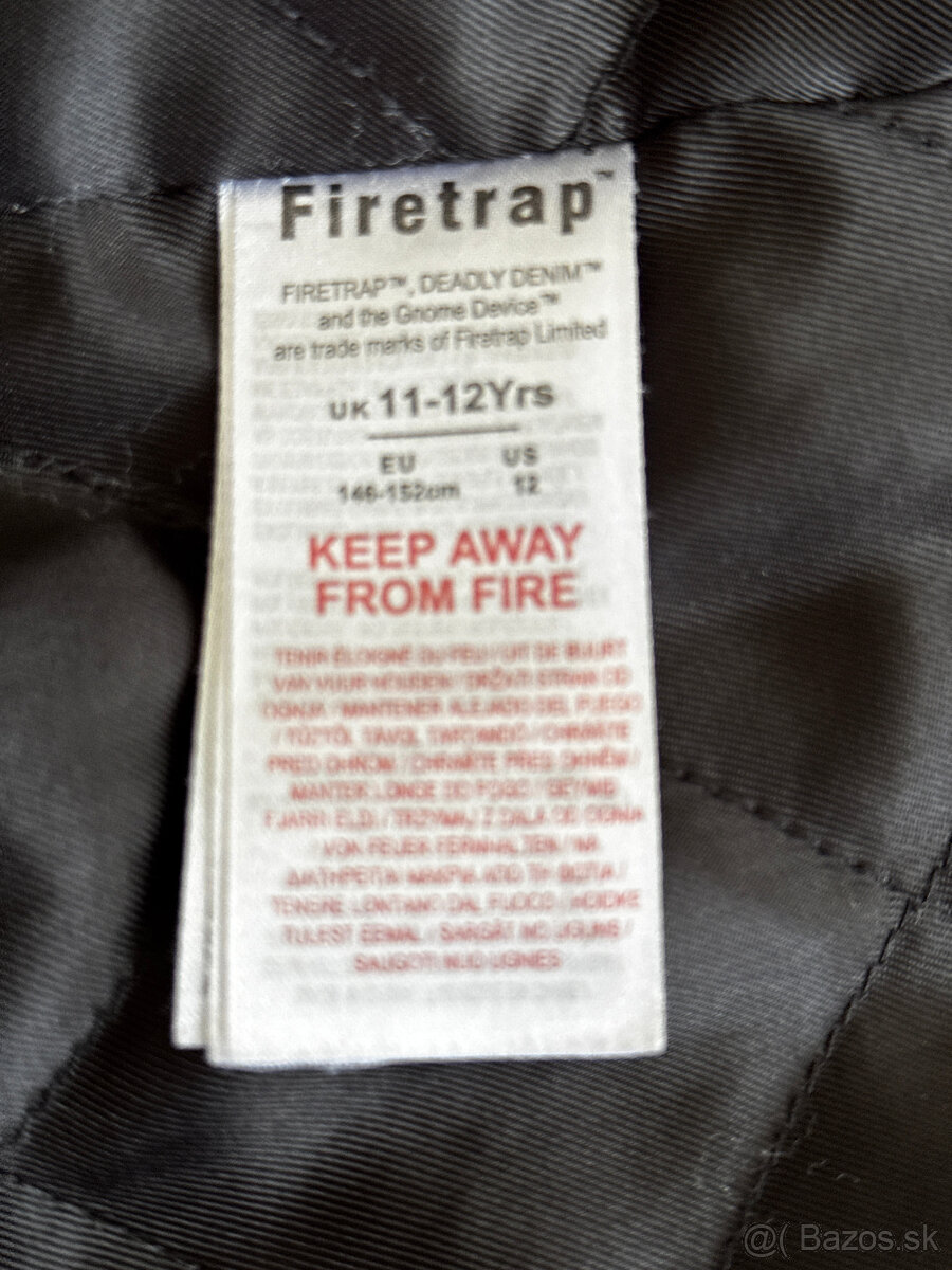 Dievčenská zimná bunda FIRETRAP,140, cena s dopor. poštou - 7
