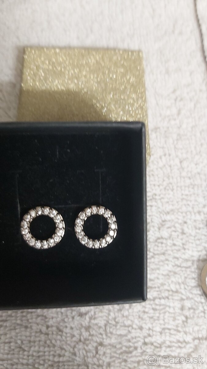 Strieborná retiazka 925 s príveskom a náušnicami - 7