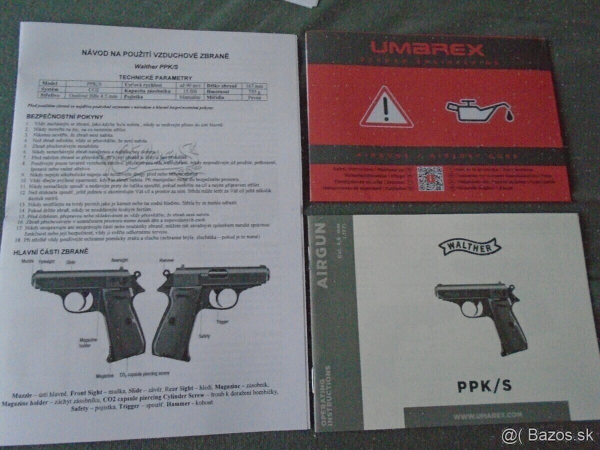 CO2 Pištoľ PPK/S 4,5 mm BB UMAREX - 7