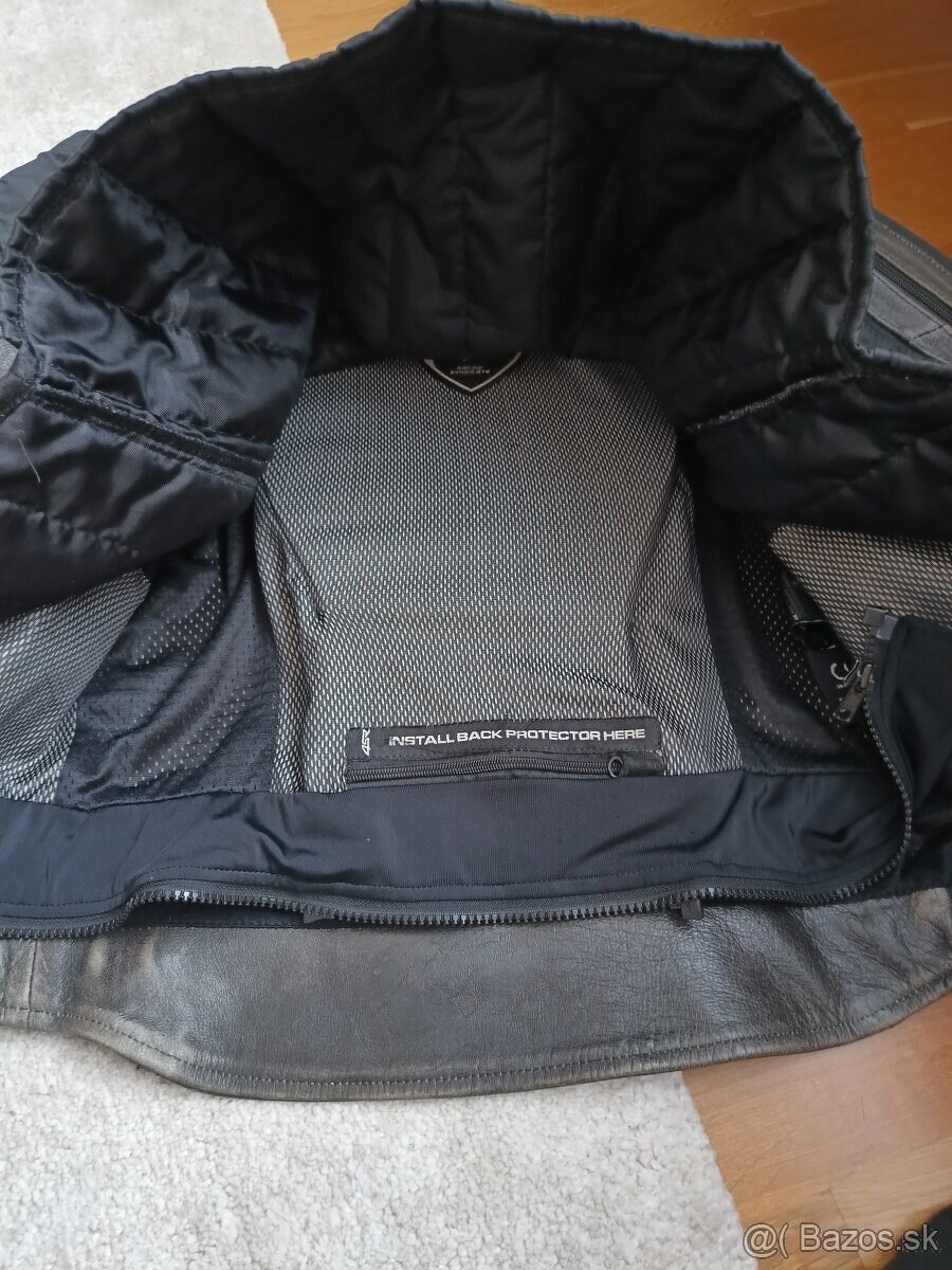 Pánska kožená bunda 4SR - veľkosť 48 - 7