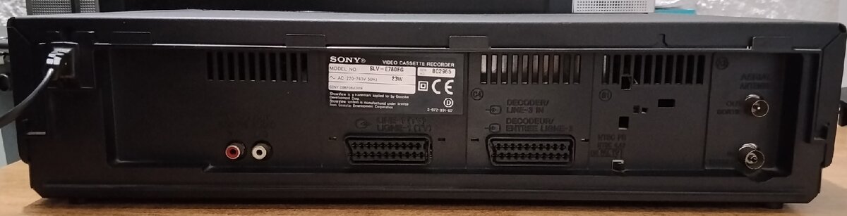 SONY SLV-E780 ..... HIFI STEREO videorekordér.... - 7
