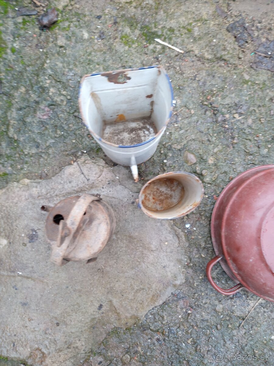 Plech a smalt nadoby - 7