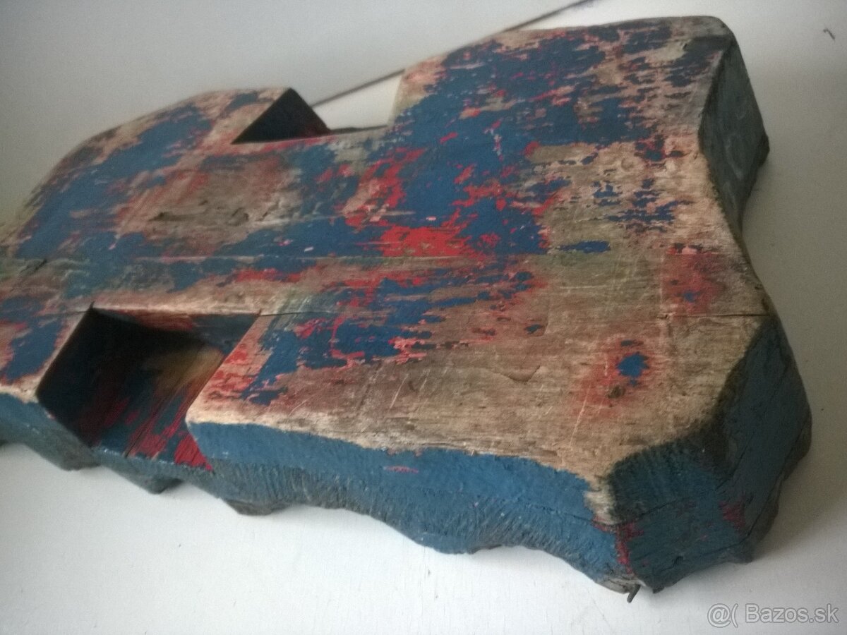 Veľká Starožitná forma -modrotlač - 7