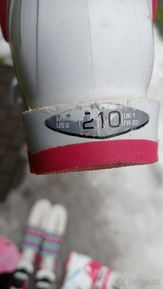 Predám detský lyžiarsky set Elán - 7