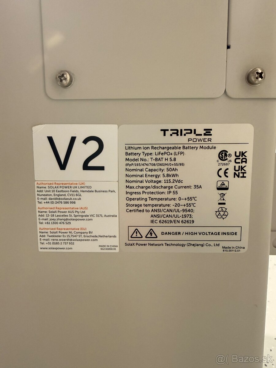 Set Solax X3 + baterky - 7