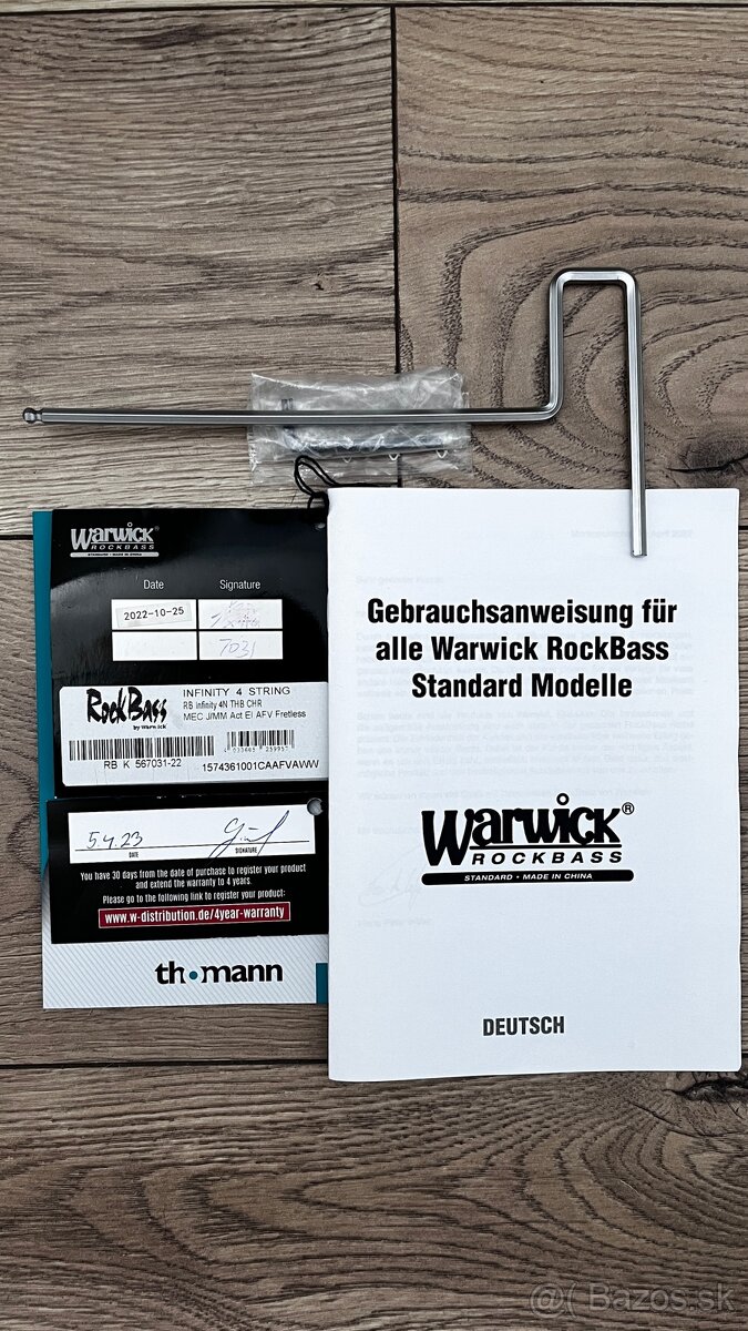 basgitara Warwick - 7