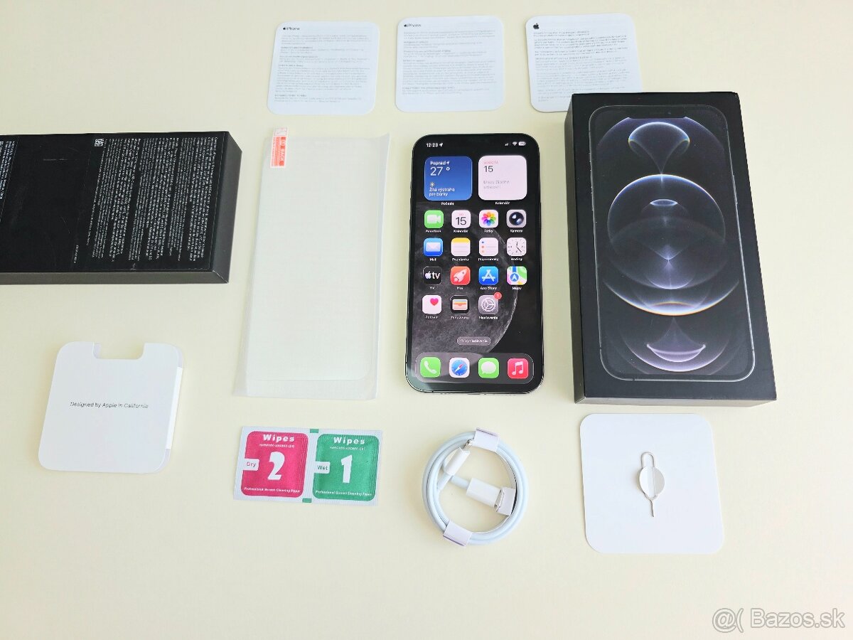 APPLE IPHONE 12 PRO MAX 256GB , BATERKA 100% - 7