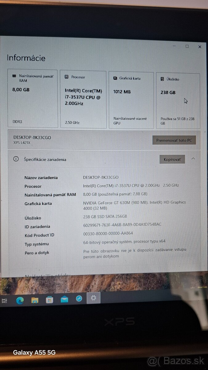 Dell xps P30G - 7