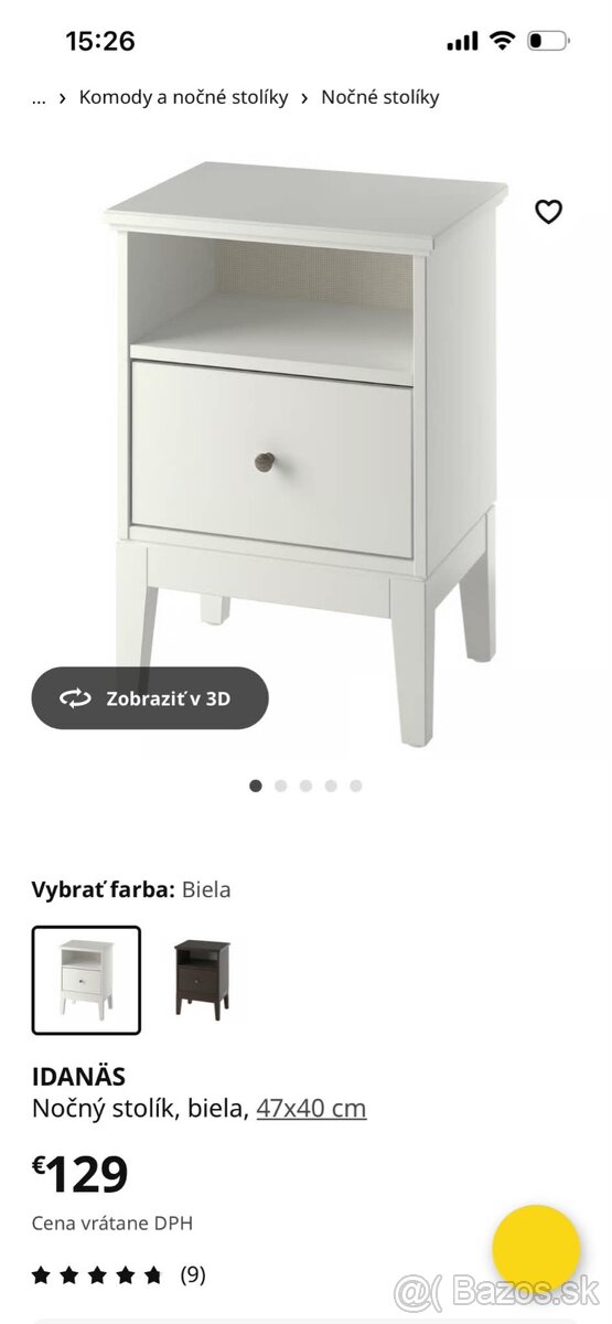 Nocny stolik Ikea Idanas - 7