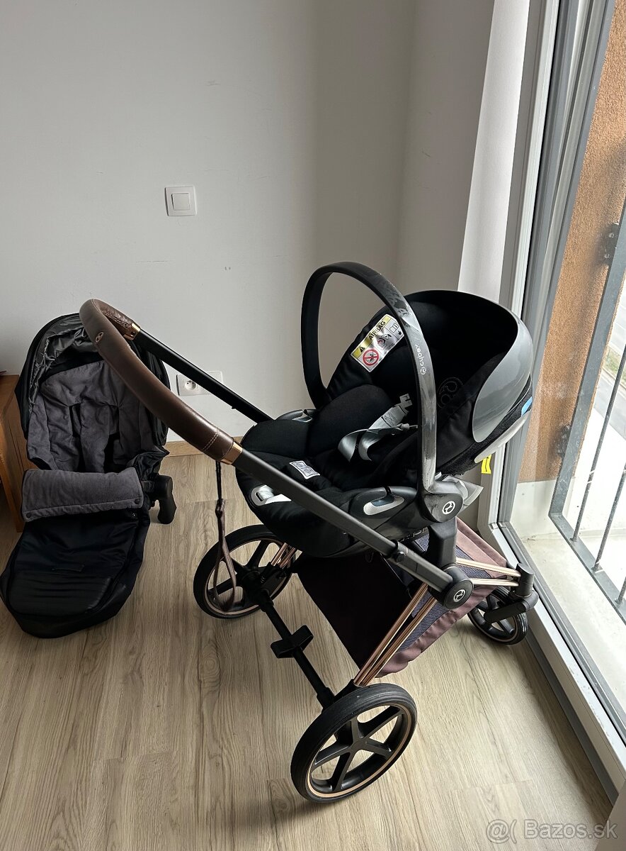 Cybex Priam 3.0 Rosegold - trojkombinácia - 7