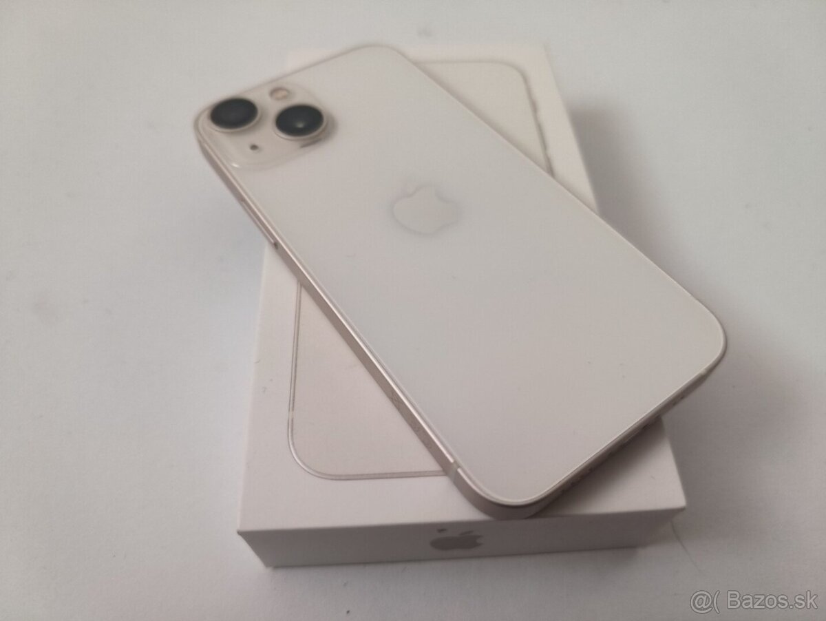 apple iphone 13 mini 128gb Starlight 100% Batéria - 7