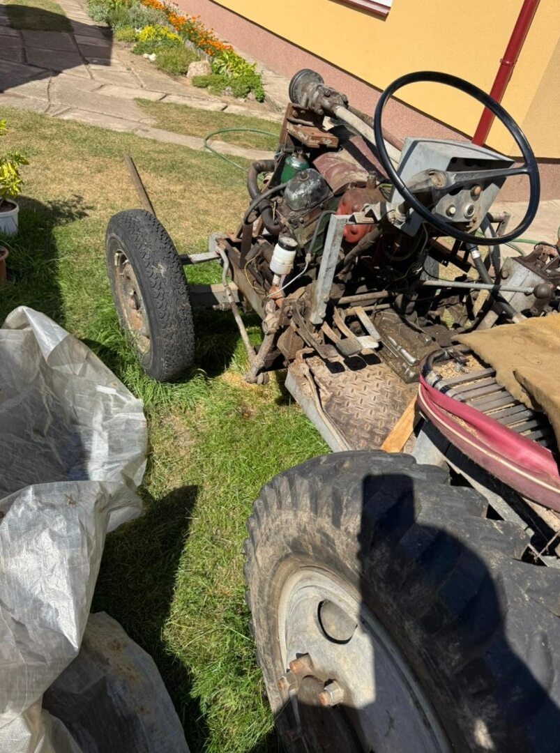 Domácí traktor vlastní výroby - 7