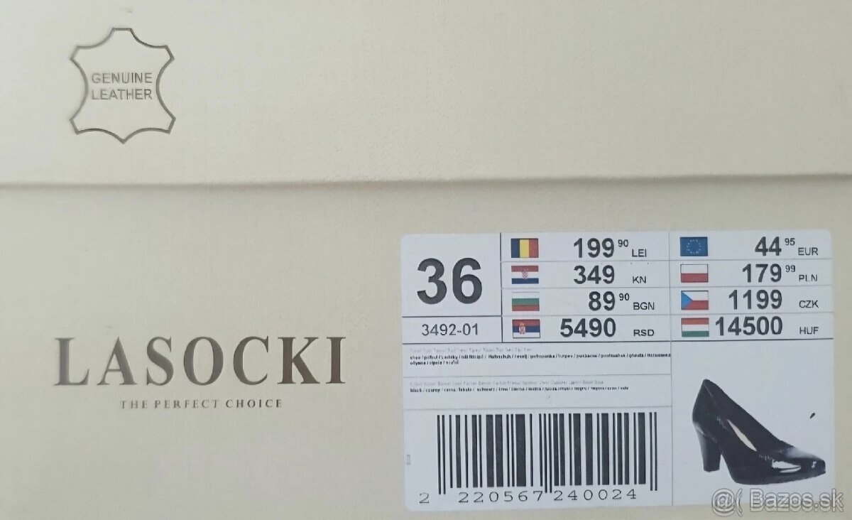 Lasocki lodičky 36 - 7