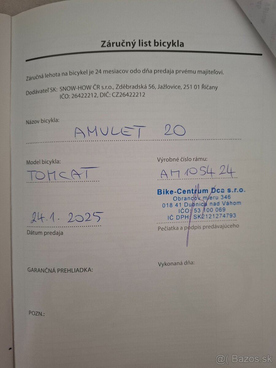 Amulet Tomcat 20 - 7