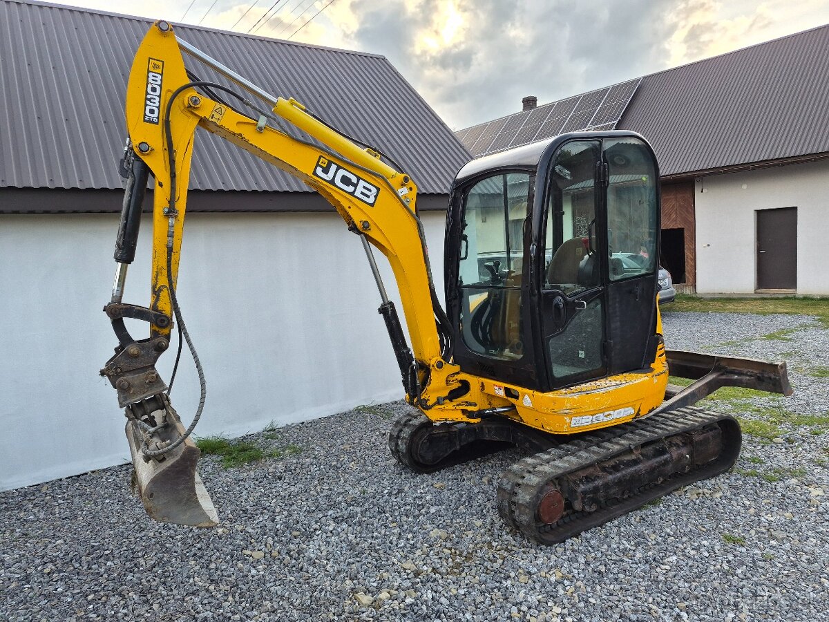 Minibager Jcb 8030 rok 2014 - 7