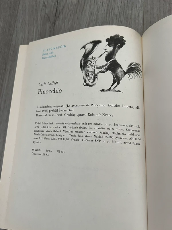 Pinocchio – Carlo Collodi - 7