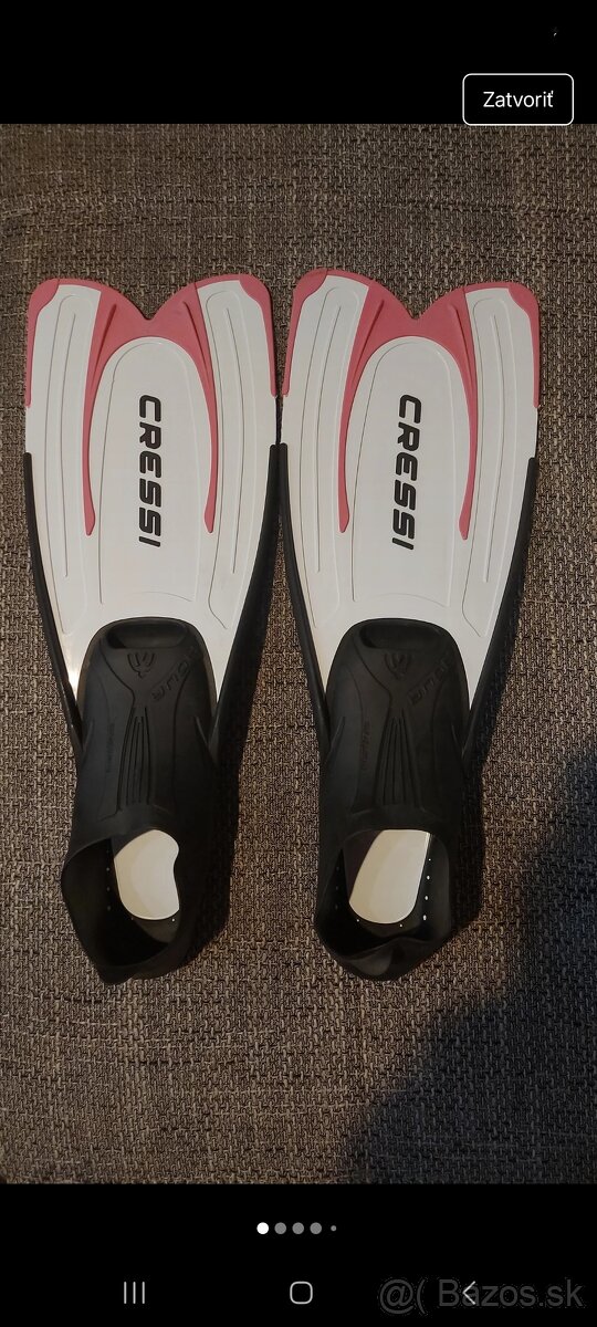 Detske plavacie / plavecke plutvy 33 / 34 - 7