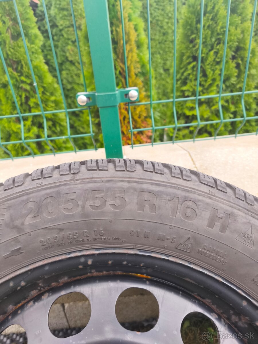 Zimné pneumatiky 205/55 R16 na diskoch - 7