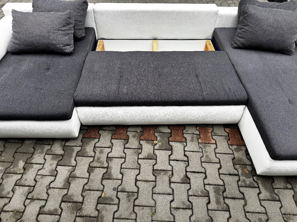 Predám sedaciu súpravu v tvare u - 7