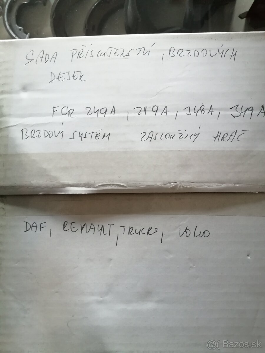 DAF, RENAULT TRUCKS, VOLVO SADA PŘÍSLUŠENSTVÍ BRZDOVÝCH DESE - 7