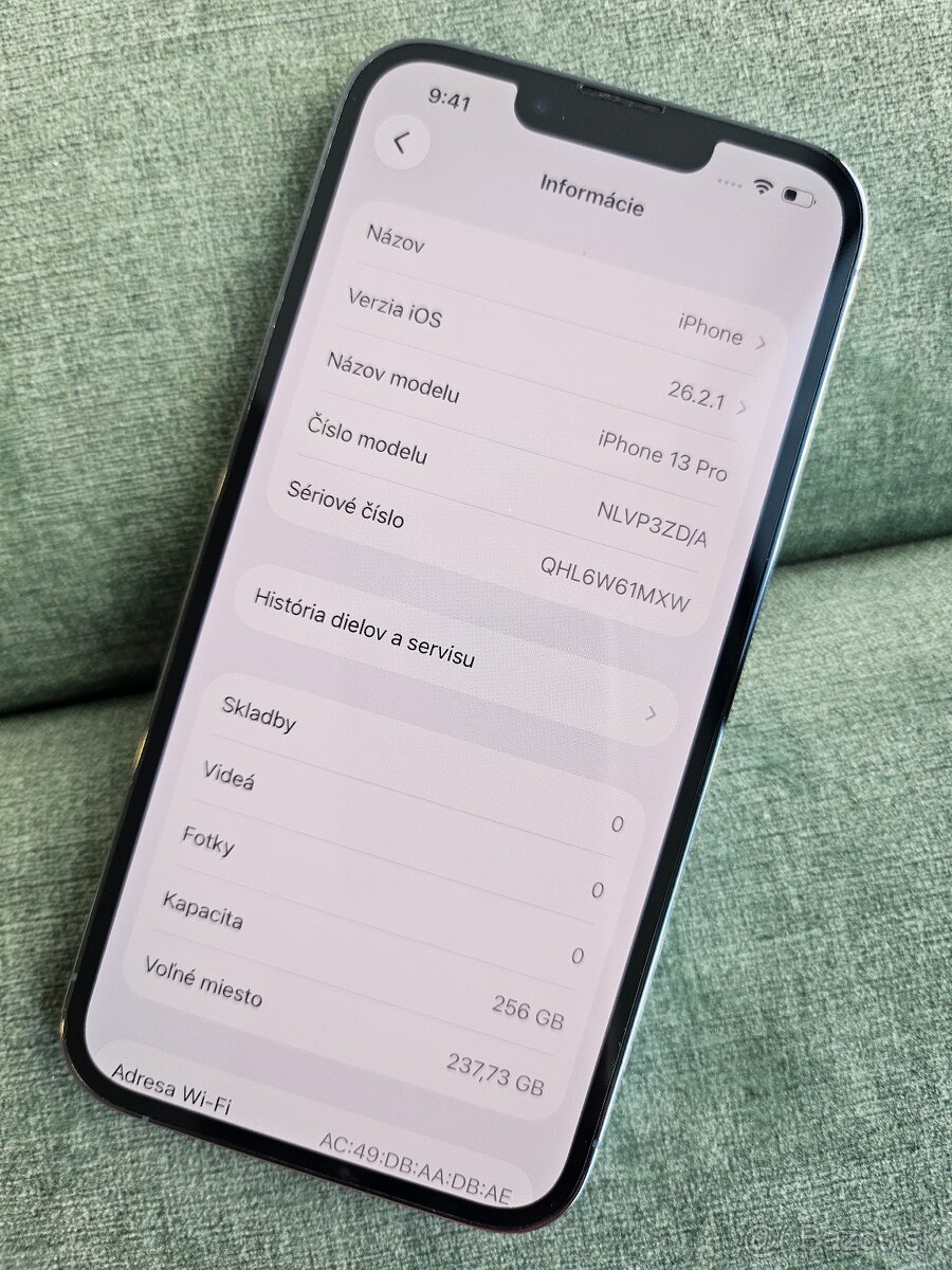 iPhone 13 Pro 256gb modrý - 7