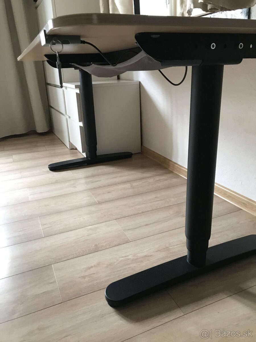 Vyskovo nastavitelny pracovny stol IKEA,elektricky 160x80 cm - 7