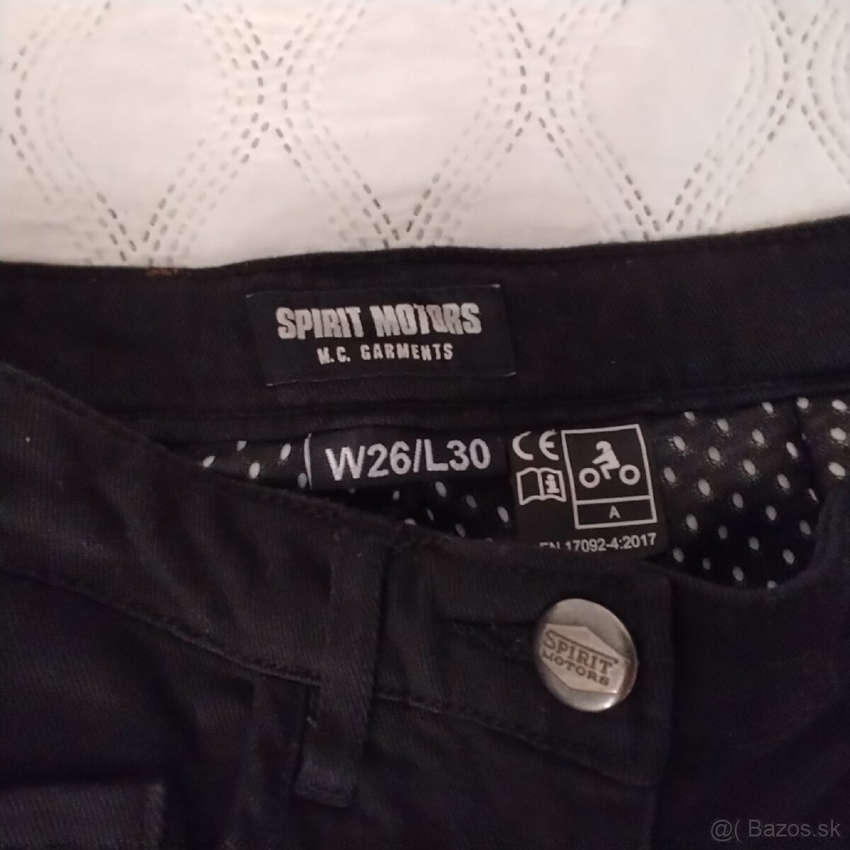 Dámske Moto Džínsy Spirit Motors W26/L30 CE - 7