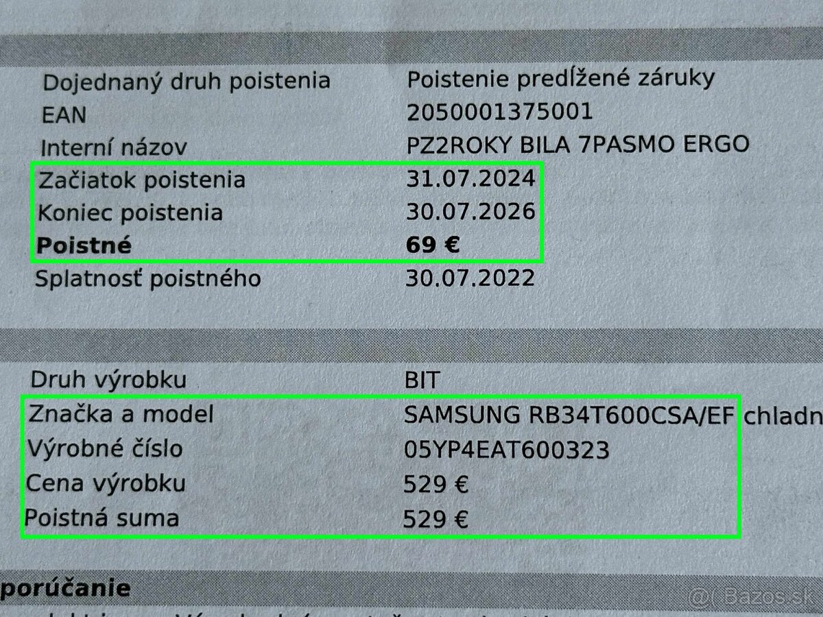 Kombinovaná chladnička SAMSUNG v záruke - 7