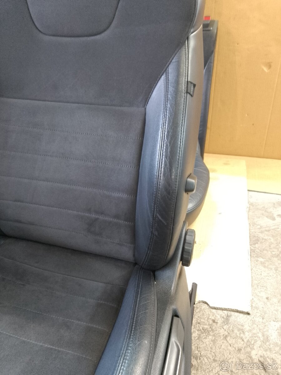 sedačky Octavia 3 - čierna ALCANTARA - 7