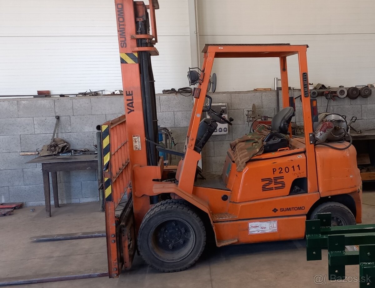 Vysokozdvižný vozík SUMITOMO 2,5t - 7