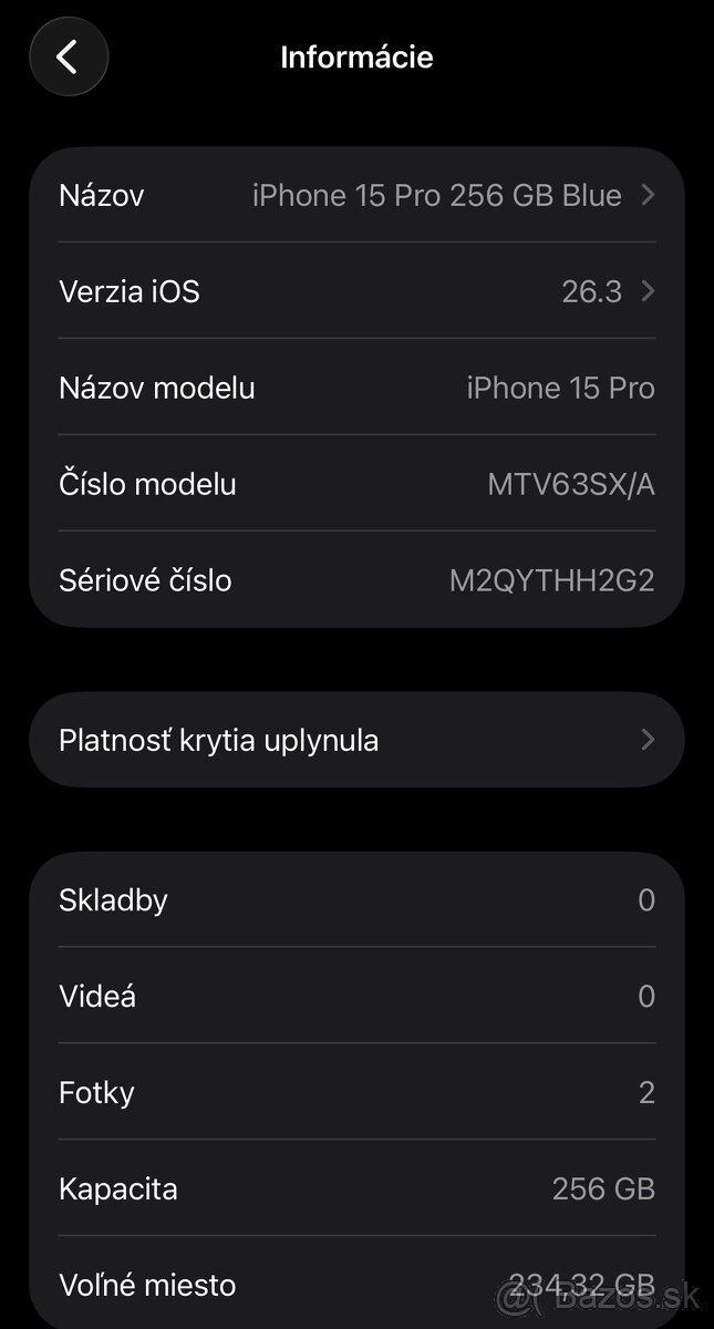 iPhone 15 PRO 256 GB Blue Titanium - 7