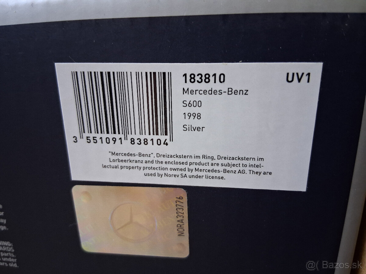 Mercedes-Benz 1:18 - 7