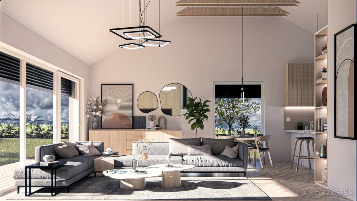 Moderný bungalov v Mlynici s výhľadom na Tatry - 7