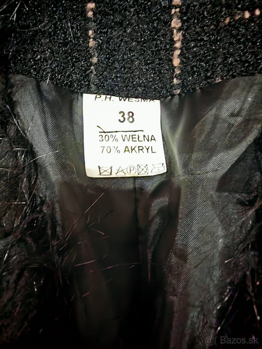 Dámsky kabát, veľkosť S - 7