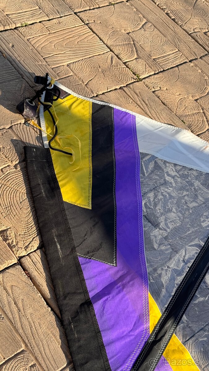 WINDSURF PLACHTA EQUIPE SPEEDSLALOM 6.2 - 7