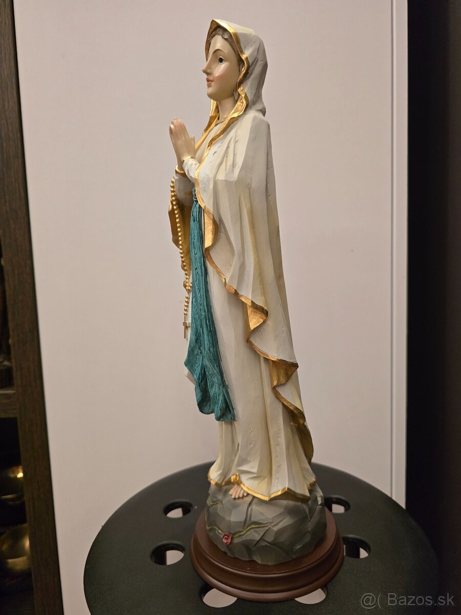 Madona socha polychromaticka uprava - 7