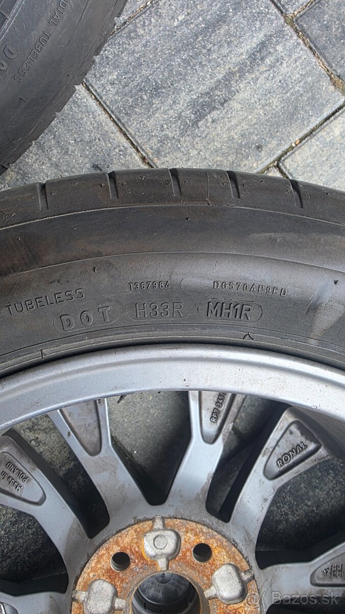 Elektróny R17 originál s pneu - 7