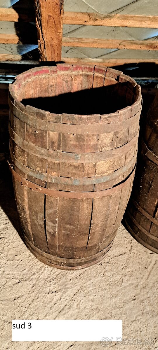 Predám drevený sud - 7
