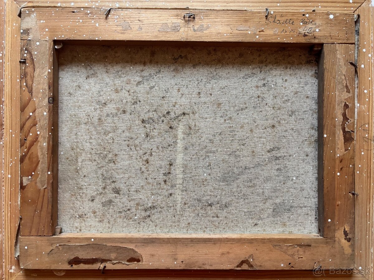 Obraz H. Raszyk 1932, olejomalba na plátně 45x55 - 7