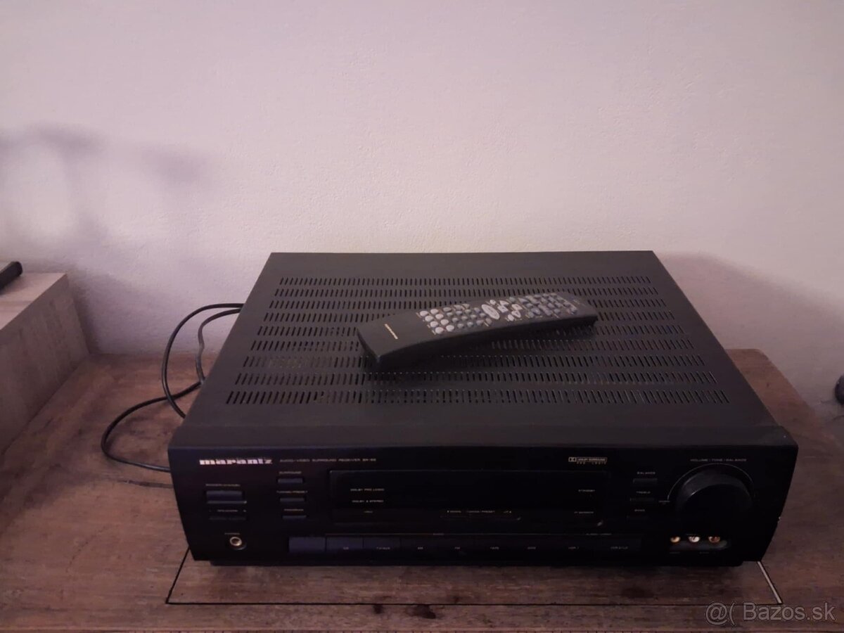 Bose soundbar, zosilňovače Marantz, gramofón Technics - 7