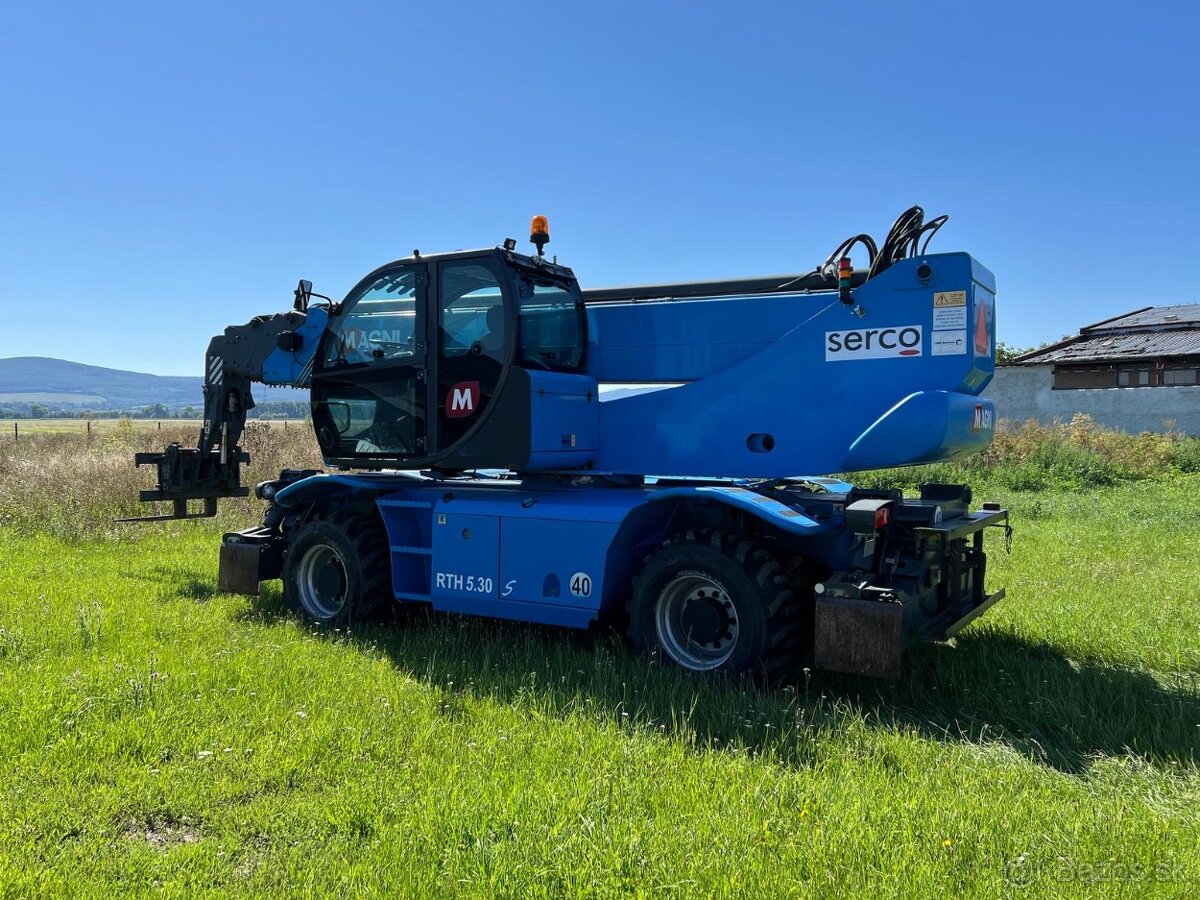 Predám teleskopický manipulátor Magni 5.30 RHT - 7