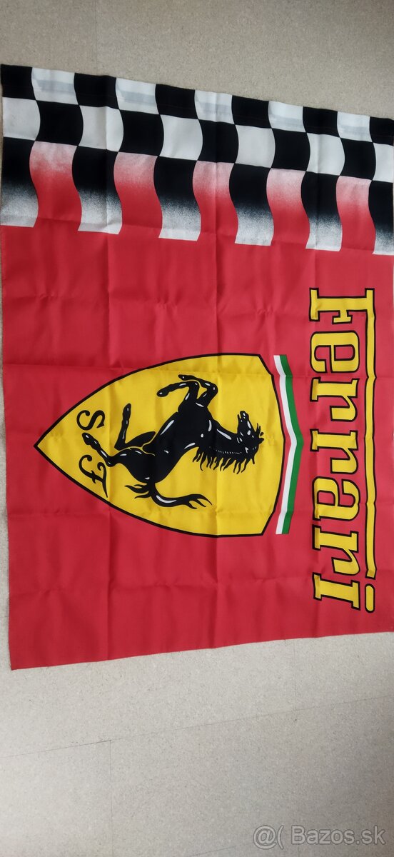 Vlajka, plagát, taška Ferrari - 7