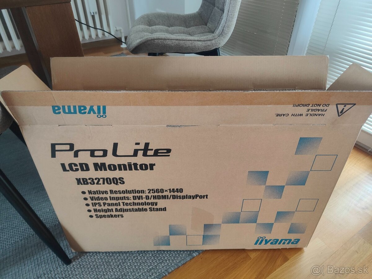 Monitor iiyama 32' - 2K IPS Pivot - 7