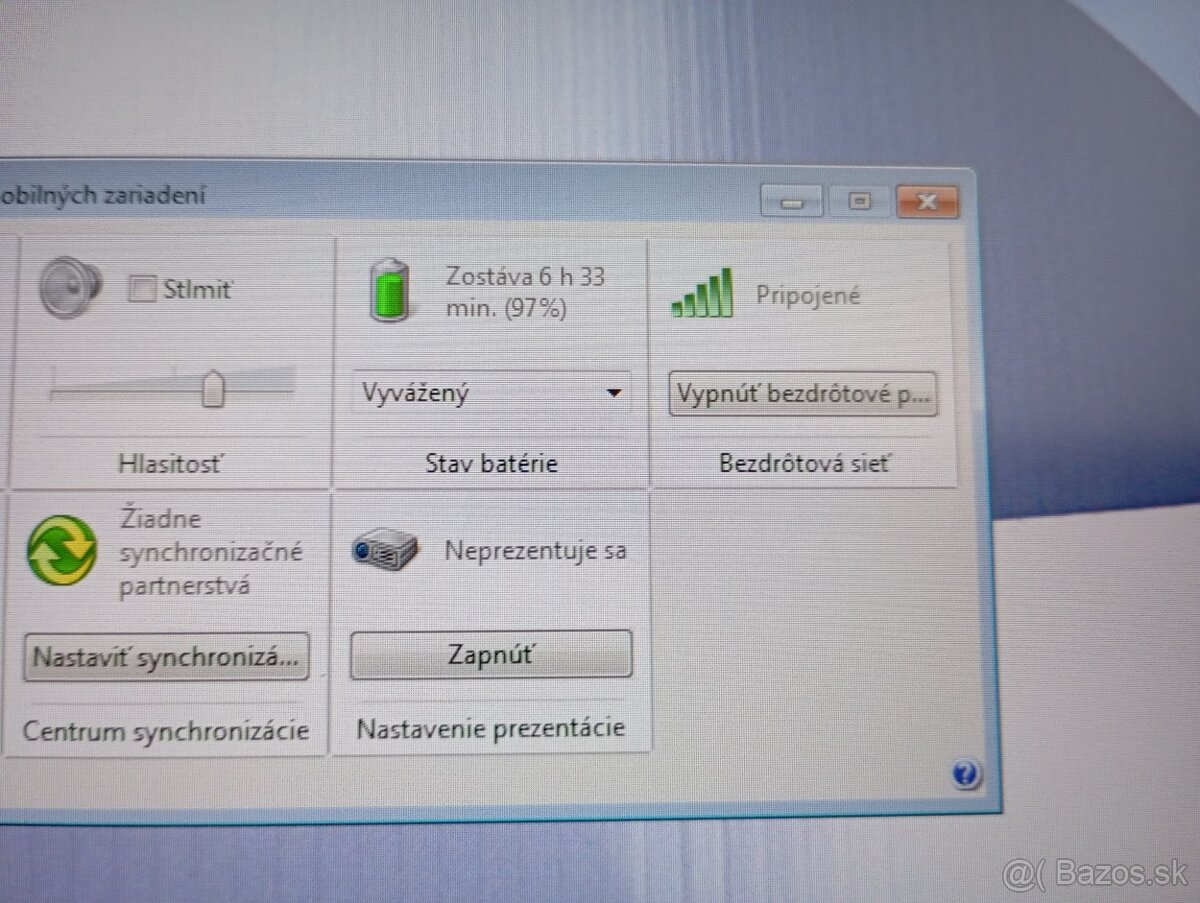 predám Lenovo Thinkpad T470 + Intel core i5 + 8gb ram - 7