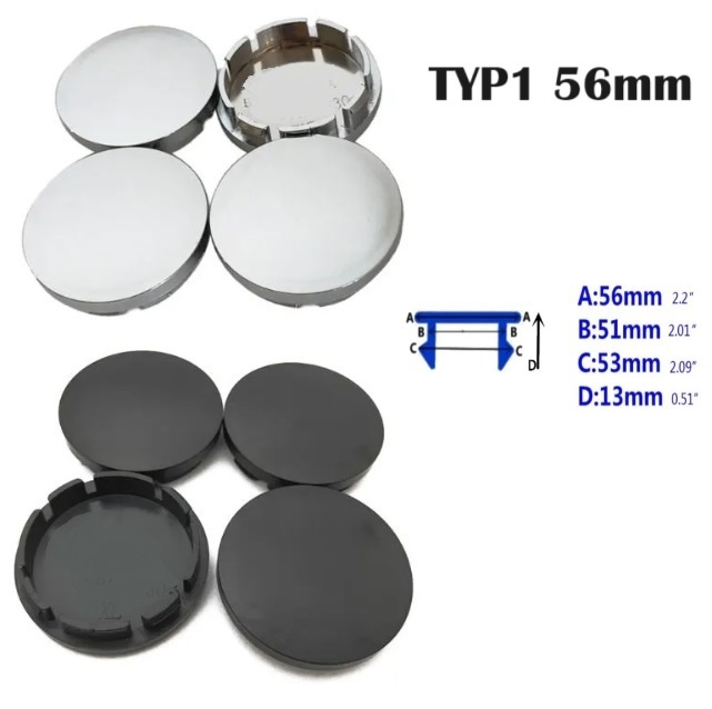 Krytky 56/60mm - 7
