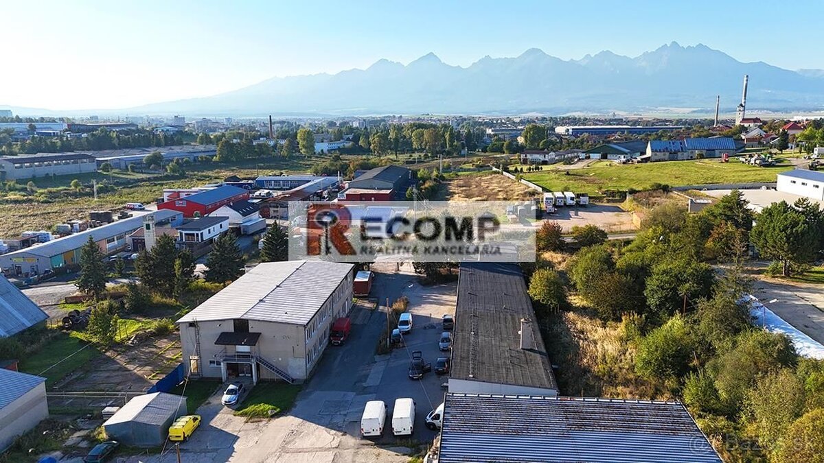 2-podlažná hala s pozemkom 2795 m2 a potenciálom rozvoja v P - 7