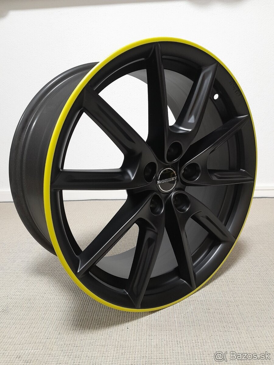 Alu disky R18 5x112 Et44 8J Borbet Audi Vw Škoda Seat - 7